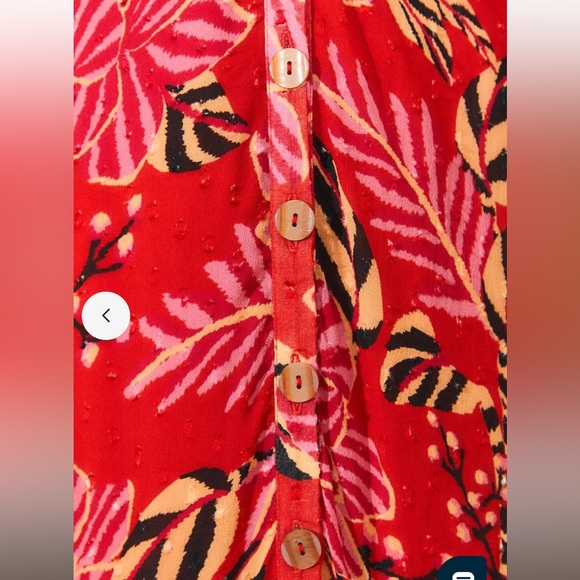 Farm Rio Mixed Floral Maxi Dress NWT - Picture 6 of 11